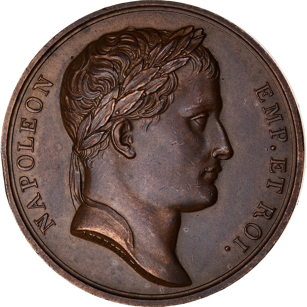 Frankrijk, Medaille, Napoléon Ier, Bataille d'Iena, History, 1806, Andrieu