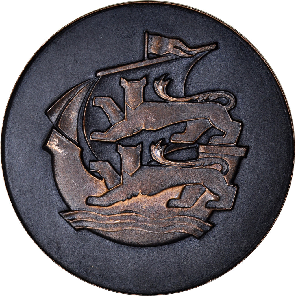 Francja, Medal, Marianne, Paris-Normandie, Coeffin, MS(63), Brązowy