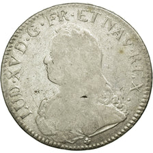 Coin, France, Louis XV, Écu aux branches d'olivier, Ecu, 1726, Bordeaux