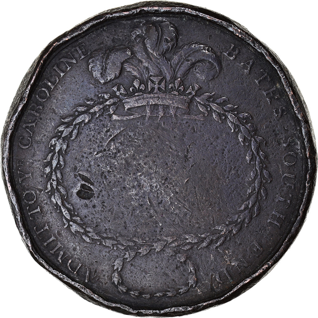 Royaume-Uni, Médaille, Caroline Princess of Wales, History, TB, Bronze