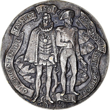 France, Medal, Broche, Jean Nicot, Quadricentenaire, History, 1961, EF(40-45)