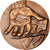 Itália, Medal, Seisme du Frioul, 1976, Rossi, MS(63), Bronze