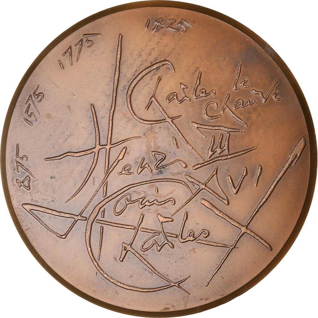 France, Medal, Reims et le Sacre des Rois, History, 1979, Mathieu, MS(63)