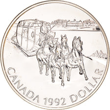 Münze, Kanada, Elizabeth II, Dollar, 1992, Royal Canadian Mint, Ottawa, UNZ