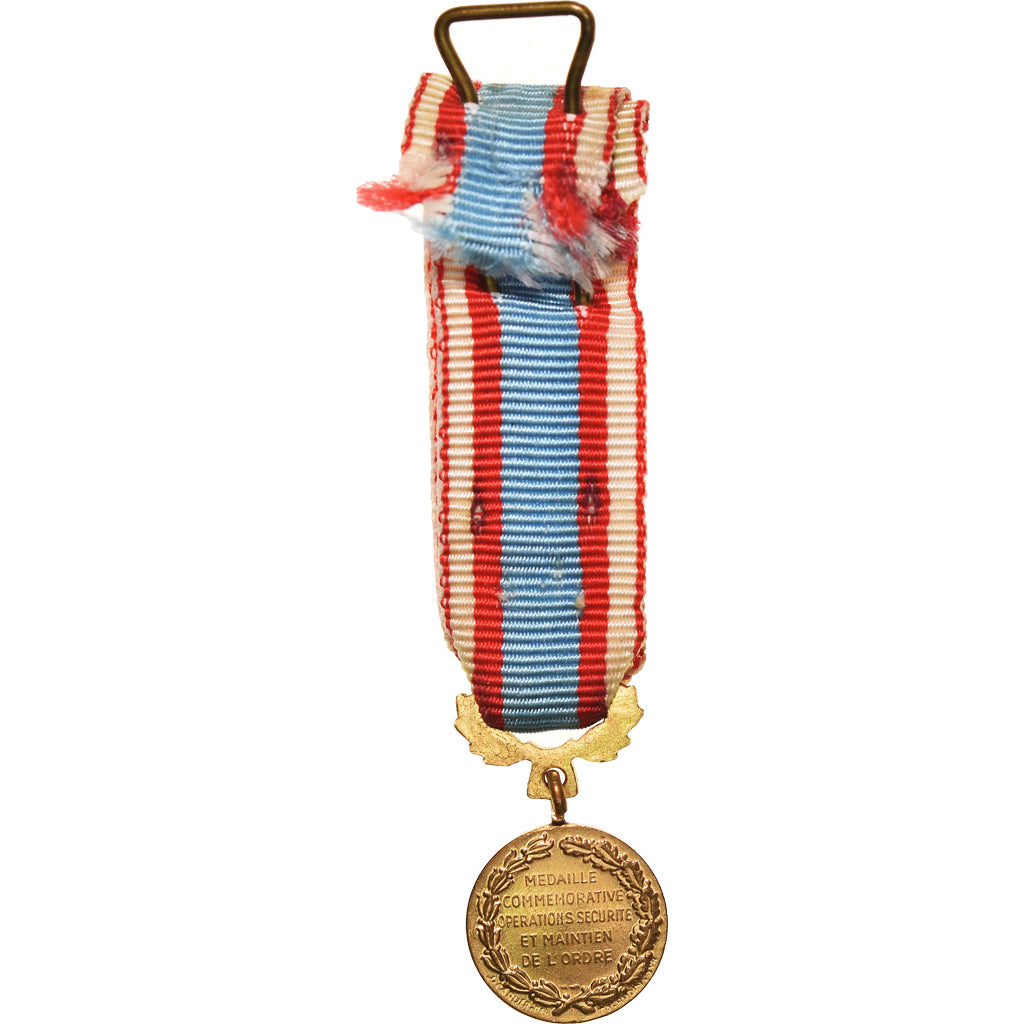 France, Opérations de Sécurité et Maintien de l'ordre, Algérie, Medal