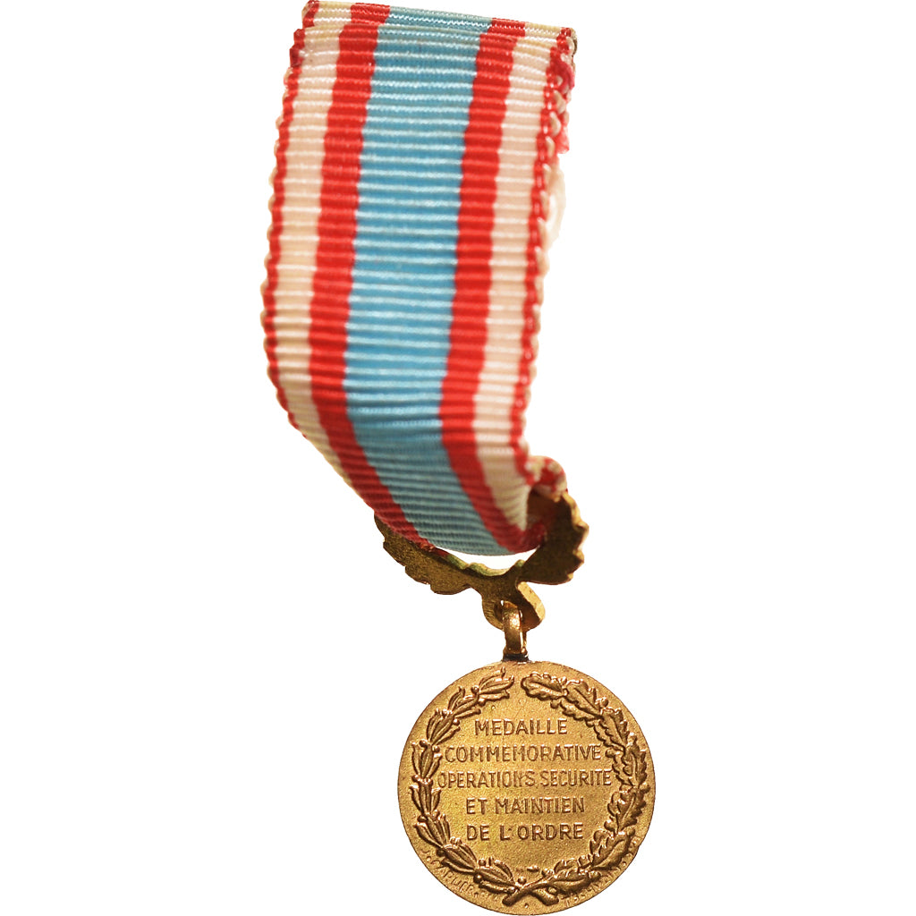 France, Opérations de Sécurité et Maintien de l'ordre, Algérie, Medal