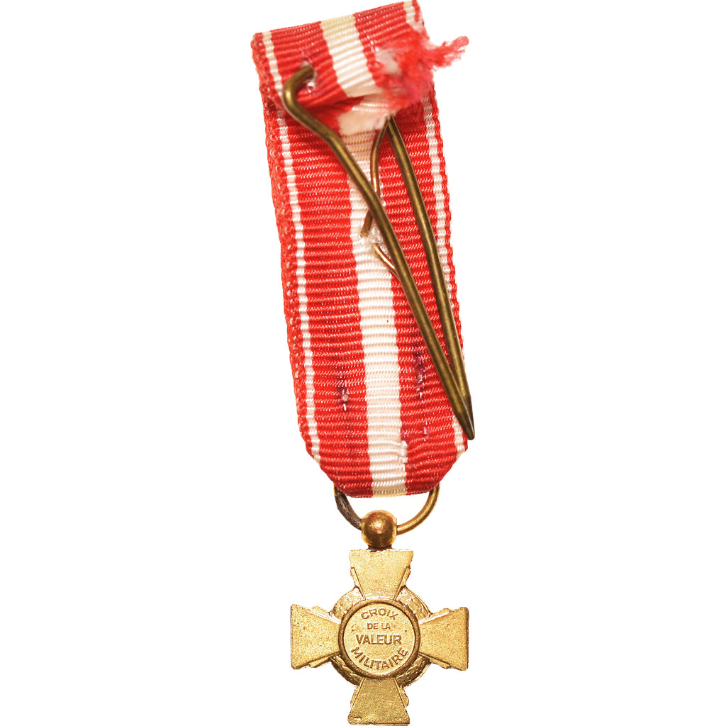 Francia, Croix de la Valeur Militaire, medaglia, Réduction, Eccellente