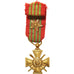 Francia, Croix de Guerre, Une Etoile, WAR, medalla, 1914-1918, Réduction