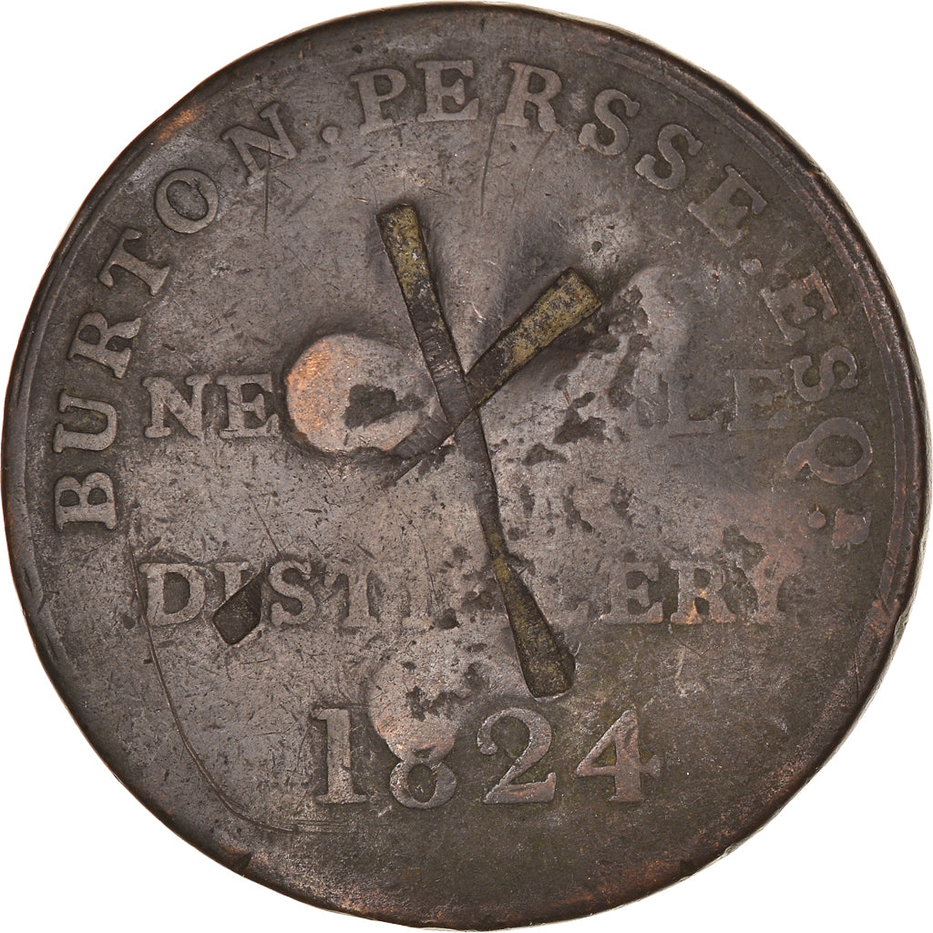 United Kingdom, Token, Burton. Persse. Esq, Distillery, Business & industry