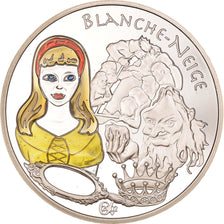 France, 1-1/2 Euro, Blanche Neige, 2002, Paris, FDC, Argent, KM:1840