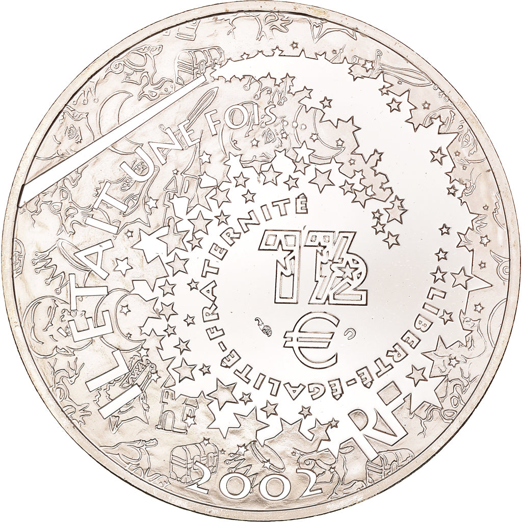 France, 1-1/2 Euro, Blanche Neige, 2002, Paris, FDC, Argent, KM:1840