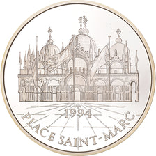 Coin, France, Place Saint-Marc, Monuments et Sites d'Europe, 100 Francs-15 Ecus