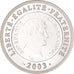 Francja, 1-1/2 Euro, 200th Anniversary of the Franc, 2003, Paris, Proof
