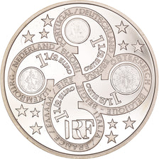France, Europa, 1-1/2 Euro, 2003, Paris, BE, MS(65-70), Silver, Gadoury:EU44