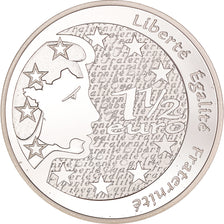 France, Semeuse, 1-1/2 Euro, Marianne, 2004, Paris, FDC, Argent, KM:1844