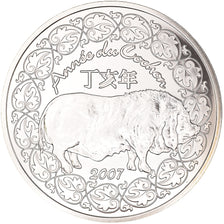 Francia, Year of the Pig, 1/4 Euro, 2007, Paris, FDC, Argento, KM:1417
