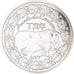 Francia, Year of the Pig, 1/4 Euro, 2007, Paris, FDC, Argento, KM:1417