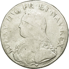 Munten, Frankrijk, Louis XV, Écu aux branches d'olivier, Ecu, 1726, Aix, ZG+