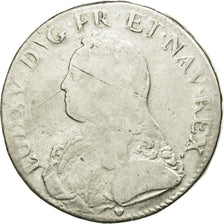 Monnaie, France, Louis XV, Écu aux branches d'olivier, Ecu, 1726, Aix, B+