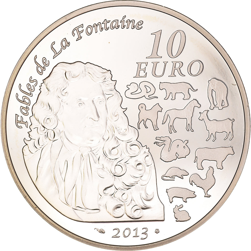 Frankreich, Monnaie de Paris, 10 Euro, Année du serpent, 2013, Paris, Proof