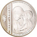 France, Monnaie de Paris, 10 Euro, Mère Thérésa, 2010, Paris, Proof / BE
