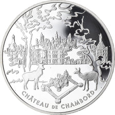 France, 1-1/2 Euro, Chateau Chambord, 2003, Paris, BE, MS(65-70), Silver