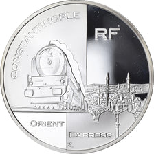 Frankreich, 1-1/2 Euro, Orient Express, 2003, Paris, Proof, STGL, Silber