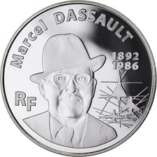 Francia, Monnaie de Paris, 10 Euro, Marcel Dassault, 2010, Paris, BE, FDC