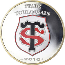 Francja, Monnaie de Paris, 10 Euro, Stade Toulousain, 2010, Paris, Proof
