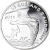 France, Monnaie de Paris, 10 Euro, WWF - Le Goéland d'Audouin, 2011, Paris, BE