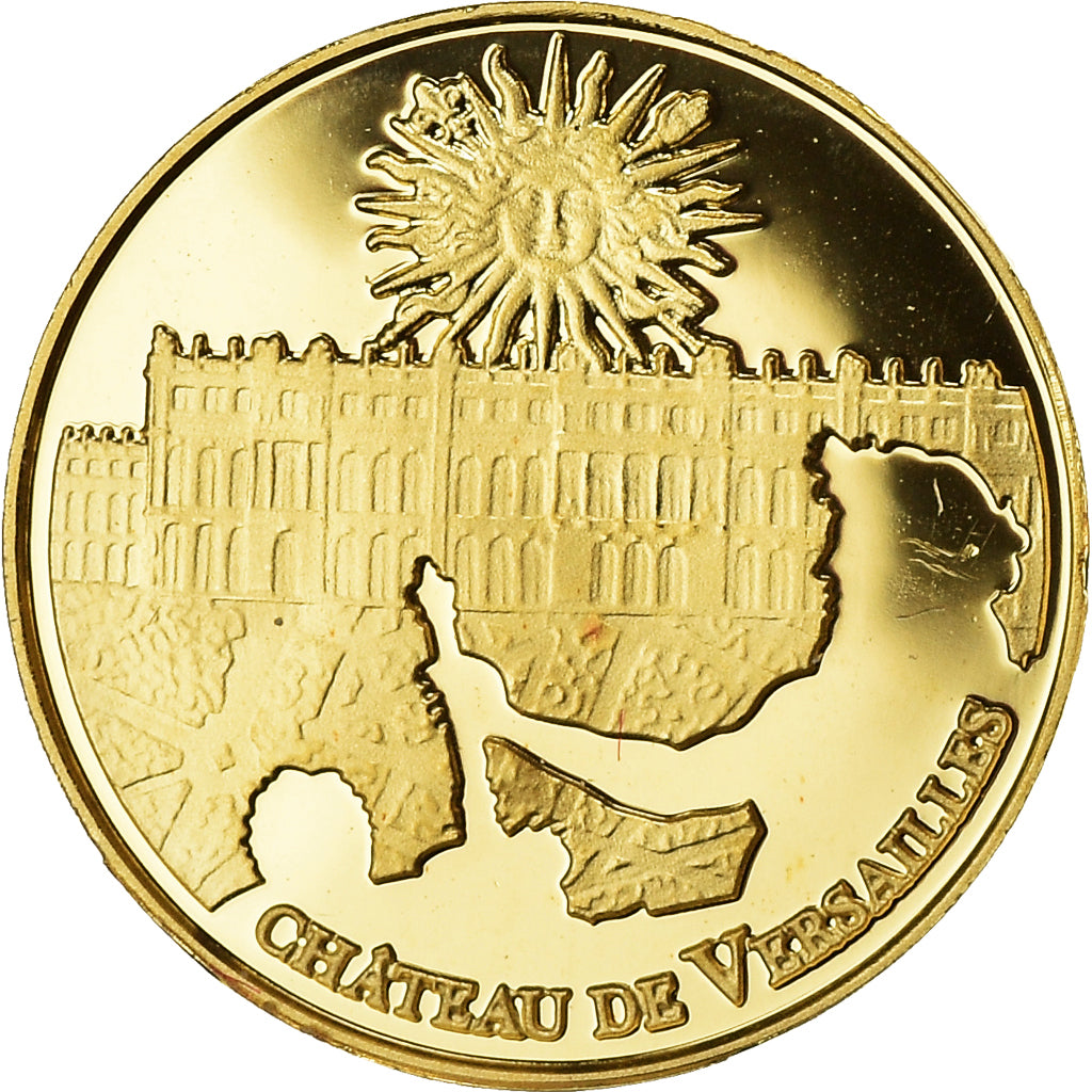 France, Château de Versailles, 5 Euro, 2011, Paris, BE, FDC, Or, Gadoury:eu472