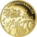 França, Europa, 5 Euro, 2011, Paris, Proof, MS(65-70), Dourado, Gadoury:EU 488