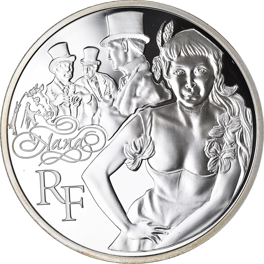 Frankreich, Monnaie de Paris, 10 Euro, Nana, 2011, Paris, Proof, STGL, Silber