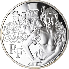 Frankreich, Monnaie de Paris, 10 Euro, Nana, 2011, Paris, Proof, STGL, Silber