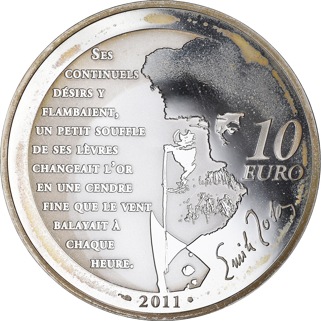 Frankreich, Monnaie de Paris, 10 Euro, Nana, 2011, Paris, Proof, STGL, Silber