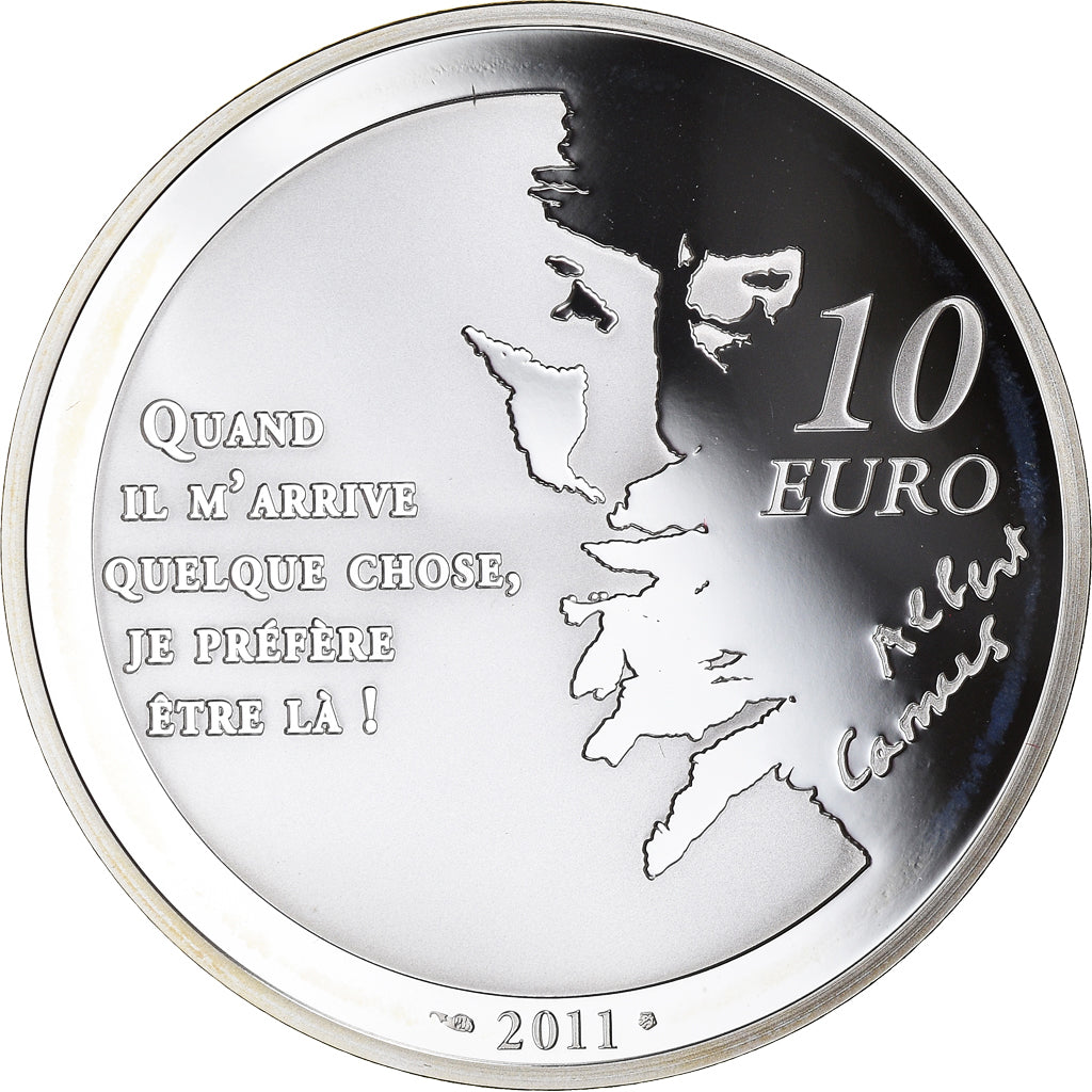 Francia, Monnaie de Paris, 10 Euro, L'Étranger, 2011, Paris, Proof, FDC