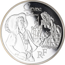 Francia, Monnaie de Paris, 10 Euro, Cyrano de Bergerac, 2012, Paris, Proof, FDC