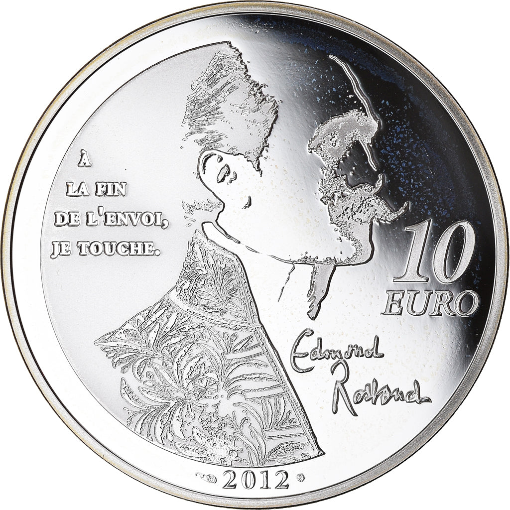 Francia, Monnaie de Paris, 10 Euro, Cyrano de Bergerac, 2012, Paris, Proof, FDC