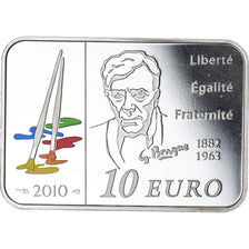Francia, Monnaie de Paris, 10 Euro, Georges Braque, 2010, Paris, Proof, FDC