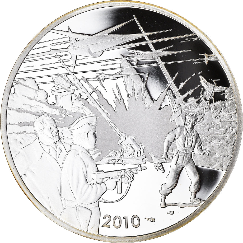 Frankrijk, Parijse munten, 10 Euro, Blake & Mortimer, 2010, Paris, Proof, FDC