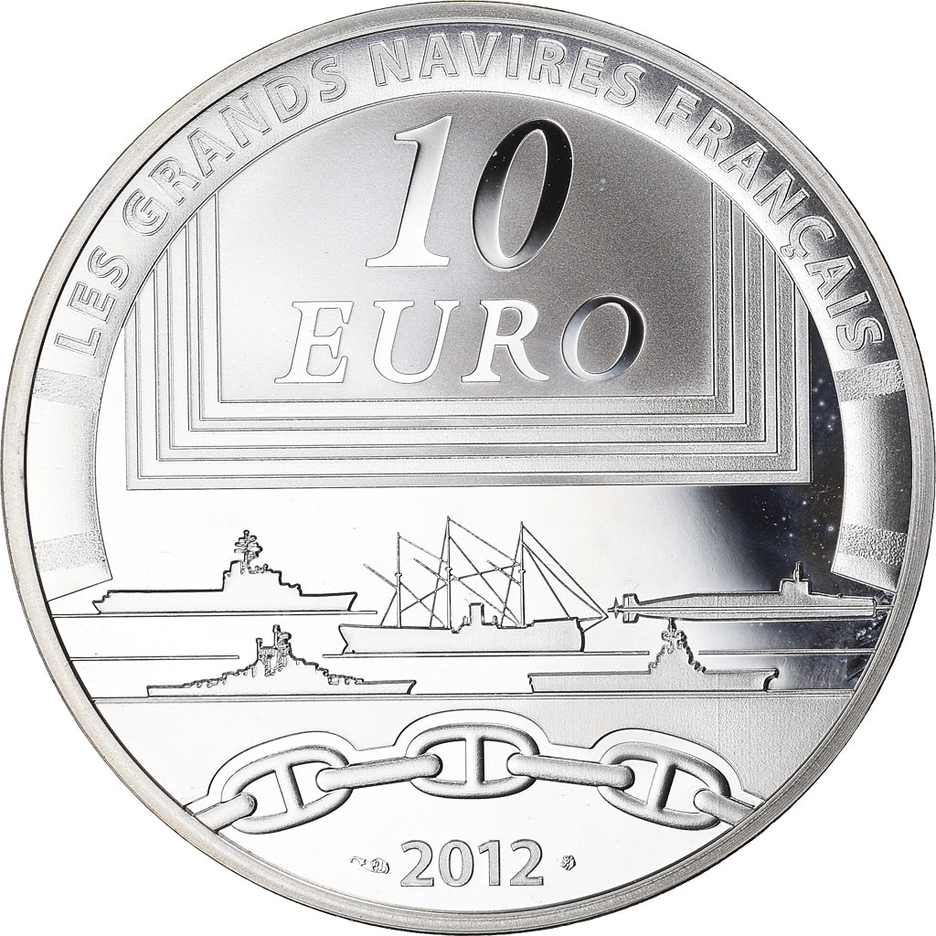 Francia, Monnaie de Paris, 10 Euro, La Jeanne d'Arc, 2012, Paris, Proof, SPL