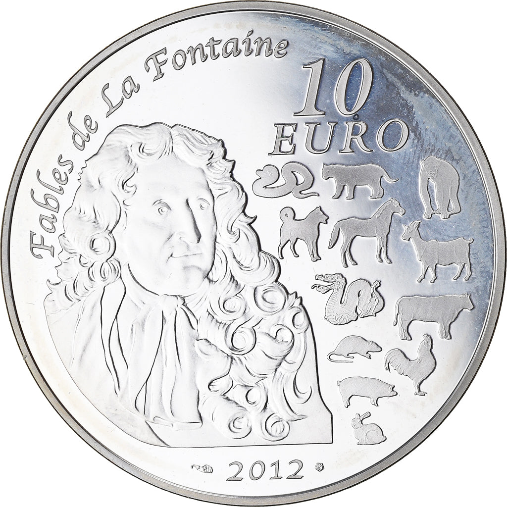 Frankreich, Monnaie de Paris, 10 Euro, Year of the Dragon, 2012, Paris, Proof