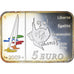France, 5 Euro, Claude Monet, 2009, Paris, MS(65-70), Silver