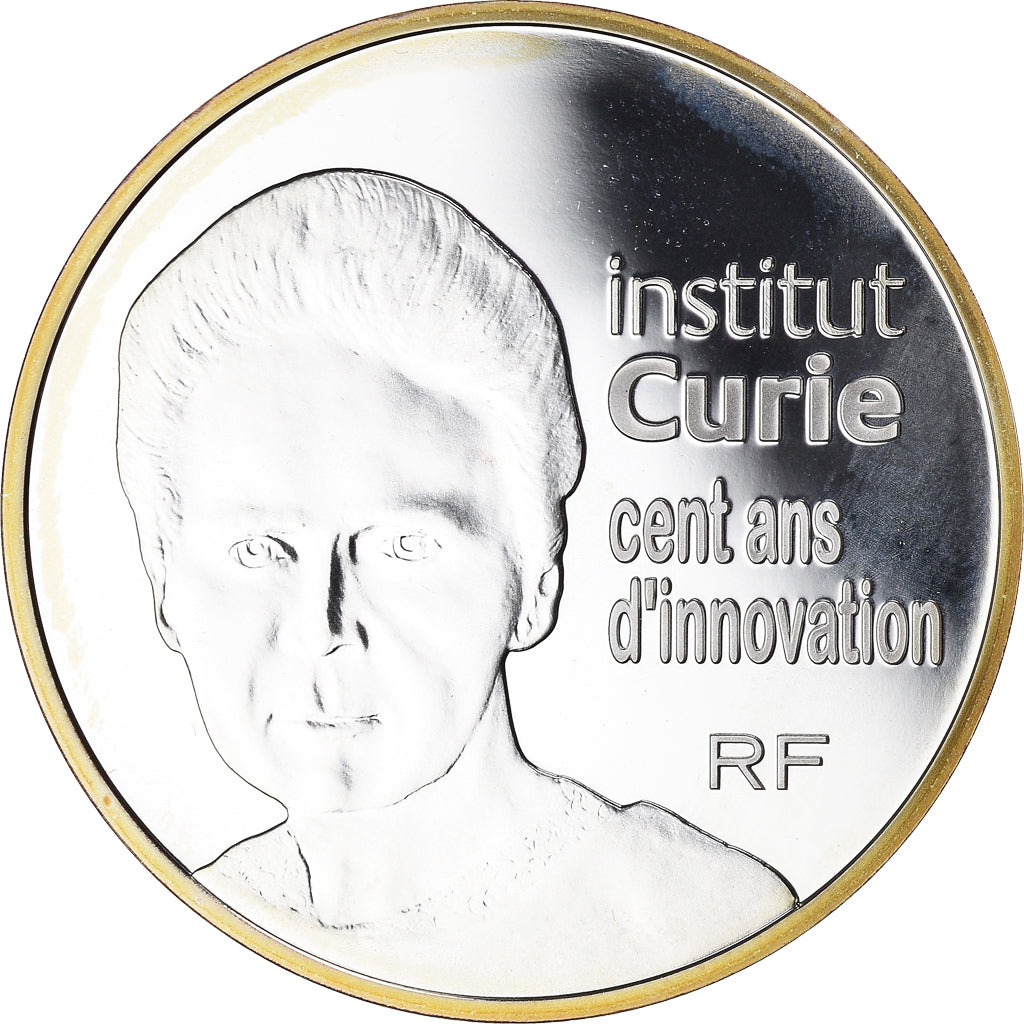 France, 10 Euro, Institut Marie Curie, 100 Ans, 2009, Paris, BE, FDC, Argent