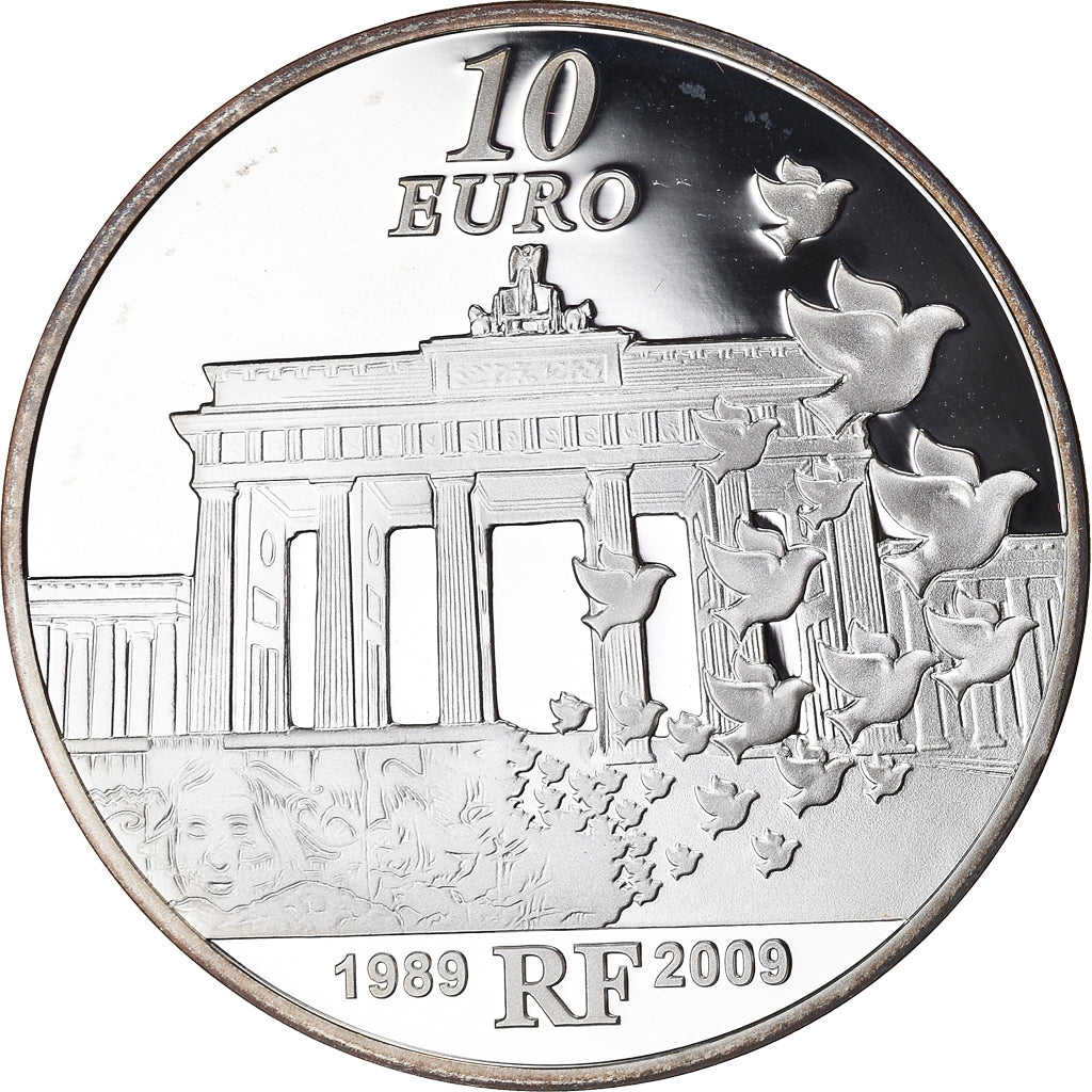 France, Monnaie de Paris, 10 Euro, Europa, 2009, MS(65-70), Silver