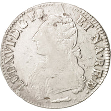 France, Louis XVI, Écu de Béarn aux branches d'olivier, 1782, Pau, KM 572
