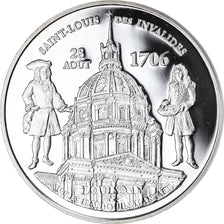 France, 1-1/2 Euro, Dôme des Invalides, 2006, Paris, BE, MS(65-70), Silver