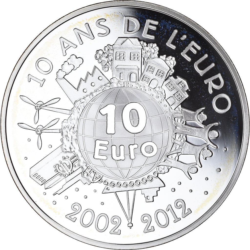 France, Monnaie de Paris, 10 Euro, Semeuse, 2012, Paris, FDC, Argent, KM:1889
