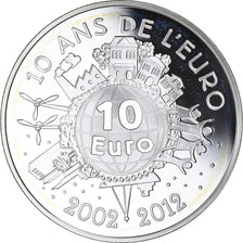 France, Monnaie de Paris, 10 Euro, Semeuse, 2012, Paris, FDC, Argent, KM:1889