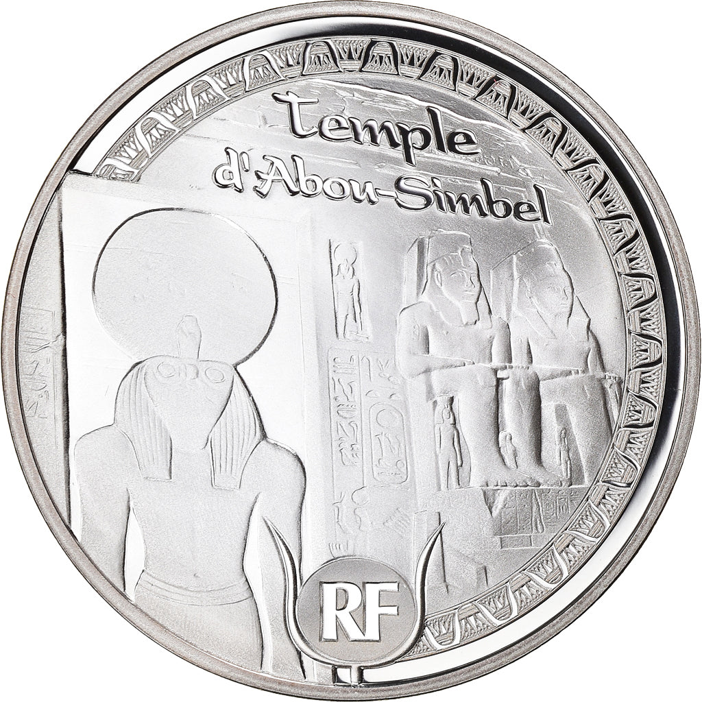 France, 10 Euro, Egypte, Temple d'Abou-Simbel, 2012, Paris, Proof, MS(65-70)